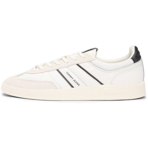 Tommy Jeans Nizke superge 'THE GREENWICH EDGE' črna / bela Cene