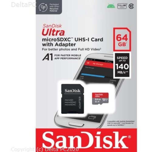 San Disk memorijska kartica microSDXC 64GB Slike