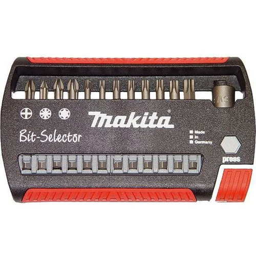 Makita 13-delni set vijačnih nastavkov Selector XL P-74740