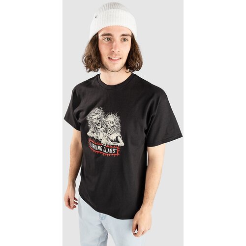 Lurking Class Global Infestation X Stikker Bad Friends T-shirt black Cene