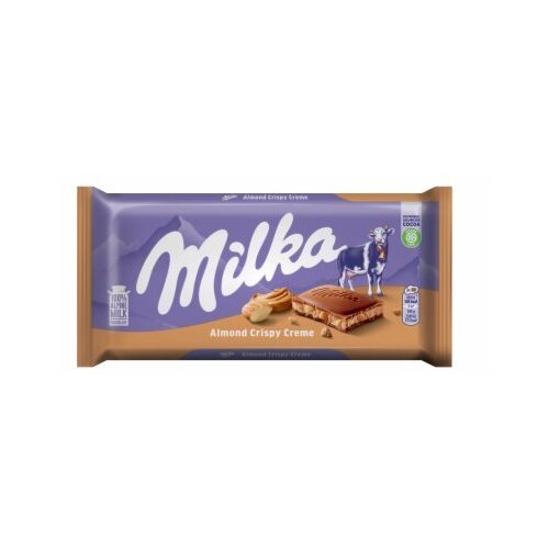 Milka almond čokolada 90g Slike
