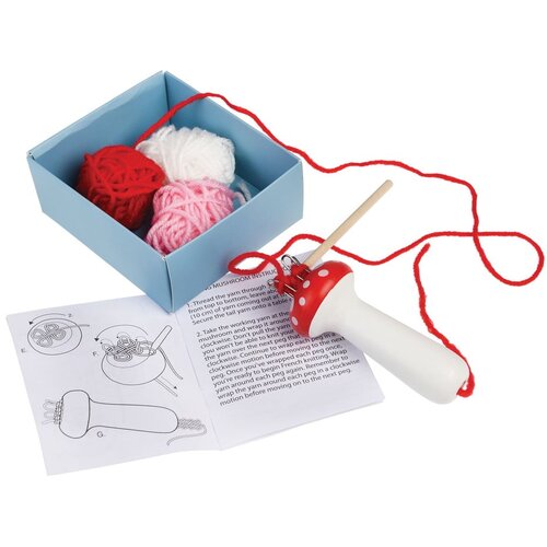 REX International Kreativna igračka Knitting Kit Mushroom &amp;ndash; Slike