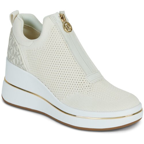 Michael Kors Visoke superge EMMY WEDGE ZIP SLIP ON Bež Cene