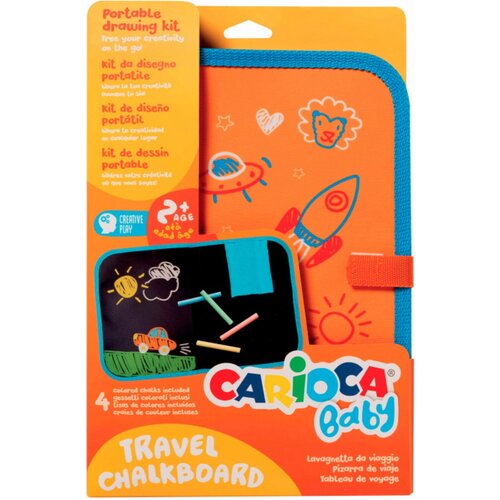 Carioca Baby Travel Chalkboard 2+ - 1 set. Slike