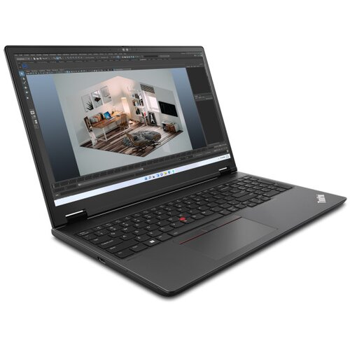 Lenovo thinkpad P16v G2 core ultra 7 155H (16C/22T, up to 4.8GHz, 24MB), 2x 16GB DDR5-5600, ssd 1TB nvme 2280, 16.0" wquxga (3840x2400) ag ips 800 Cene
