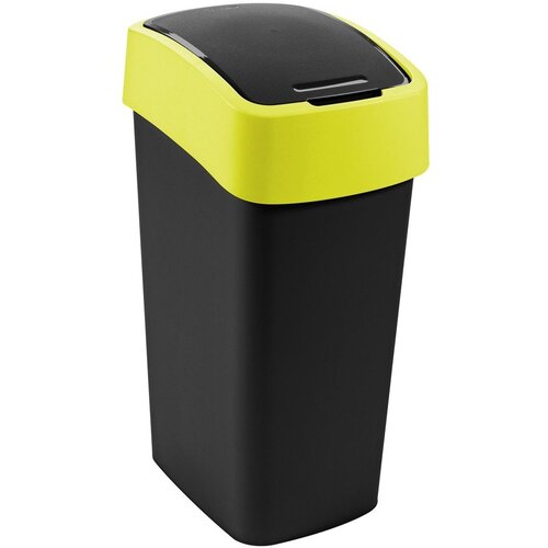 Curver Žuta /crna plastična kanta za smeće za odvojeni otpad 45 l Flip Bin &ndash; Cijene