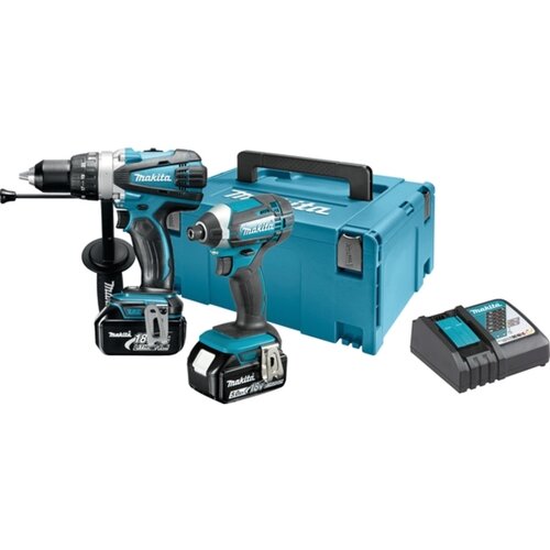 Makita dlx2145tj Set aku (dhp458+dtd152+bl1850bx2+dc18rc+kofer) Cene