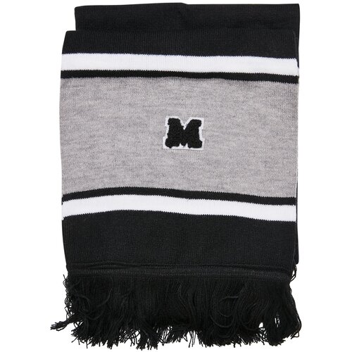 Urban Classics Accessoires College Team Scarf black/heathergrey/white Slike