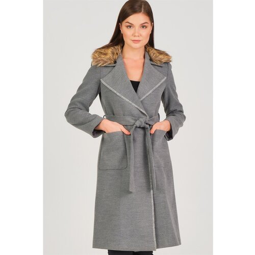 Dewberry Z6580 WOMEN'S COAT-ON GREY Cijene