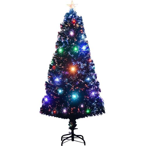  Umjetno božićno drvce sa stalkom LED 120 cm optička vlakna Slike
