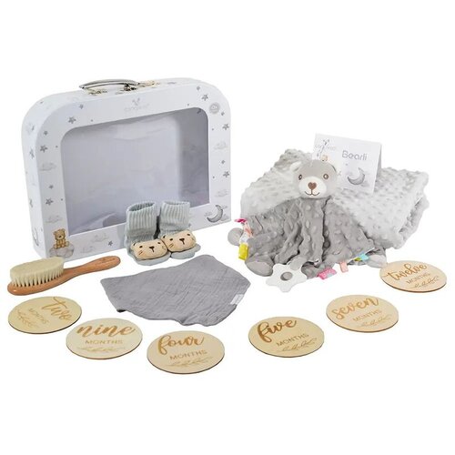 Cangaroo Poklon set za bebe 6u1 Bearli – Grey Cene