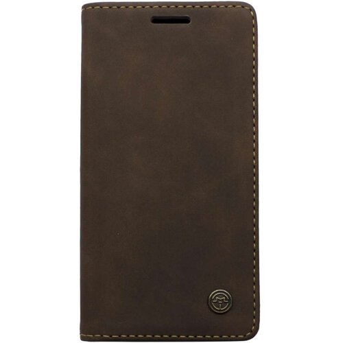  Maska za telefon LEATHER RETRO FLIP za Iphone 12/12 Pro (6.1), Tamnobraon Cene