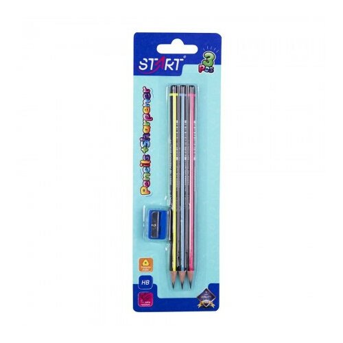Start olovke grafitne neo 3kom i zarezaČ na blisteru ( STR6134 ) STR6134 Cene