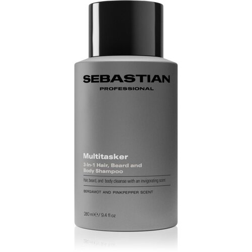 Sebastian Professional SEB MAN The Multi-tasker &amp;scaron;ampon za kosu, bradu i tijelo 280 ml Slike