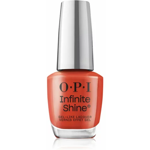 OPI Infinite Shine Silk lak za nokte s gel efektom Knock 'Em Red 15 ml