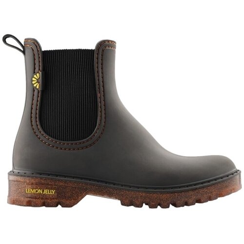 Lemon Jelly &amp;Scaron;kornji Lira Boots - Black Glitter Črna Slike