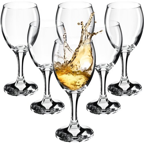 KADAX komplet kozarcev za belo vino, 6 kosov, 200 ml, elegantni set kozarcev, (5000351725) Cene