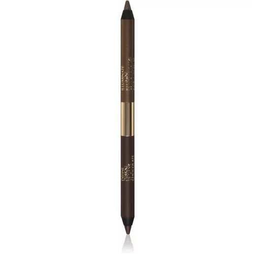 Estée Lauder Smoke & Brighten Kajal Eyeliner Duo olovka za oči Kajal nijansa Dark Chocolate / Rich Bronze 1 g