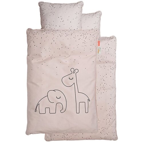 Done By Deer dreamy dots posteljina, roze junior dk Slike