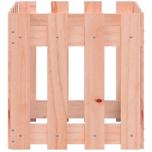  Vrtna sadilica s izgledom ograde 40x40x40 cm masivna duglazije Slike
