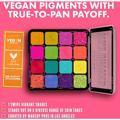NYX Professional Makeup Ultimate I Know That&amp;acute;s Bright sjenilo za oči 12.8 g Slike