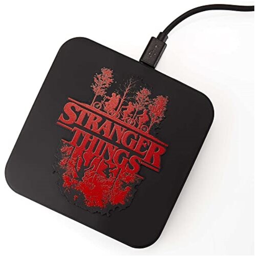 Numskull Numskoll Uradni Stranger Things brezžični polnilnik - 10W hitri Qi polnilnik za vse brezžične naprave Qi, (21019657) Slike
