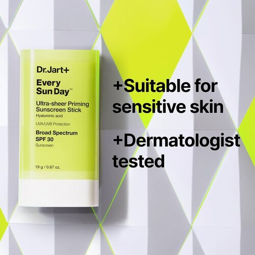 Dr.Jart+ Every Sun Day&amp;trade; Ultra-Sheer Priming Sunscreen Stick krema za sunčanje u sticku SPF 30 19 g Slike