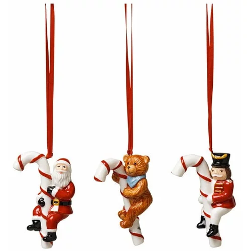 Villeroy & Boch Komplet božičnih okraskov Nostalgic Ornament 3-pack