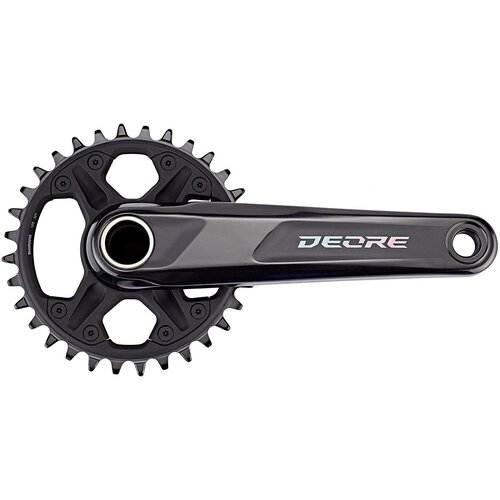 Shimano Deore FC-M6100-1 Crankset 1x12-Speed 175mm 32T Black without Bottom Bracket Slike