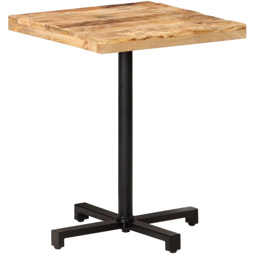  The Living Store Bistro mizica kvadratna 60x60x75 cm robusten mangov les - Bistro Miza, (21501777) Cene