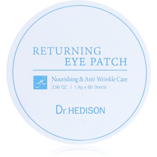 Dr. HEDISON Nourishing & Anti-Wrinkle Care hidrogel maska za predel okoli oči proti temnim kolobarjem 60 kos Cene