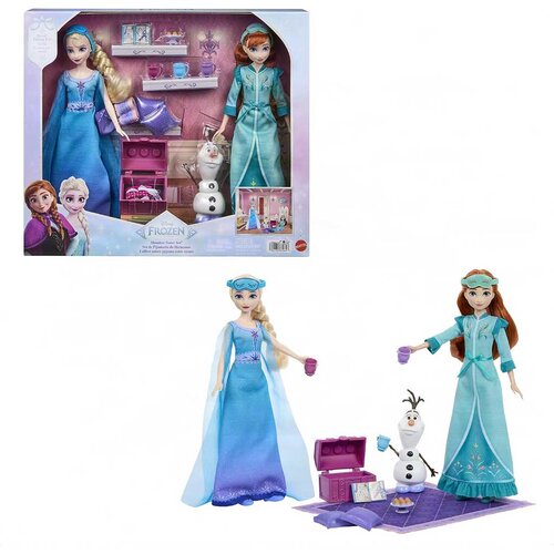 Mattel Ledena čarovnija: Kraljičina pižama zabava igrača - Slike