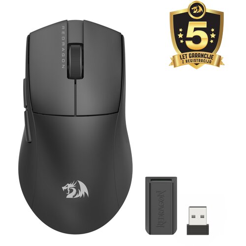 Redragon K1ng Standard M916-STD-1K brezžična igralna mi&scaron;ka v črni barvi Cene