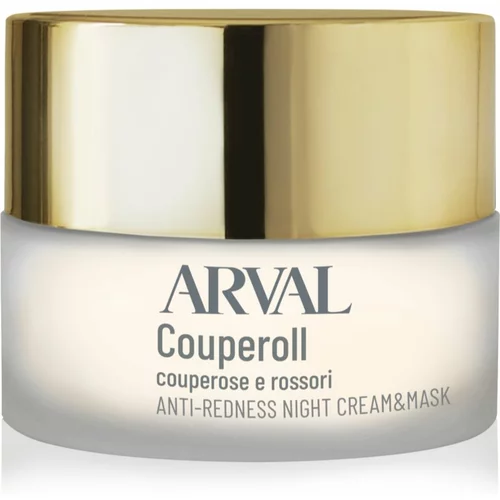 Arval Couperoll nočna krema-maska za občutljivo in pordelo kožo 30 ml