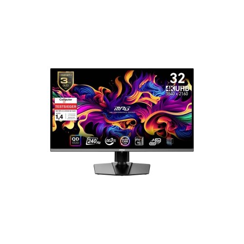 MSI MPG 321URXDE QD-OLED ekran za igranje Energetska učinkovitost 2021 G (A - G) 80 cm (31.5 palac) 3840 x 2160 piksel 1 Cijene