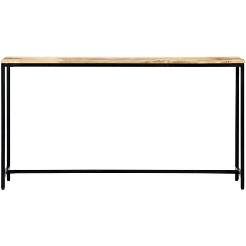 Maison Chic konzolna miza - miza ob steni 140x35x76 cm trden robusten mangov les, (21786653) Cene