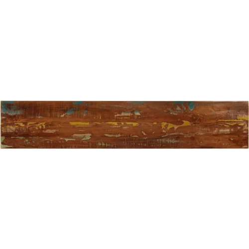 vidaXL Mizna plošča 140x40x2,5 cm pravokotna trden predelan les