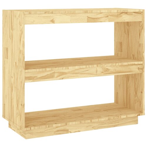 Maison Chic Knjižna omara - Knjižni regal 80x35x71 cm trdna borovina, (21723563) Slike