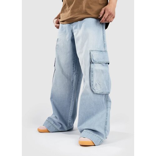 A-Lab Rave Cargo Denim Kavbojke light / pastel blue Cene