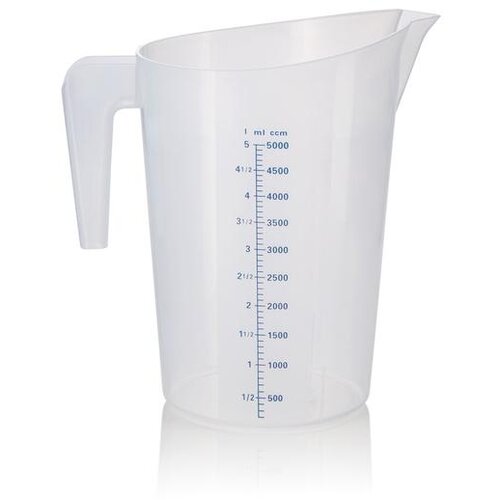 Bokal MJERAČ 5L fi22,5CM POLIPROPILEN Slike