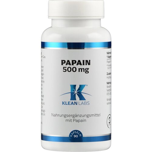  Papain 500 mg - 90 kaps. Cene