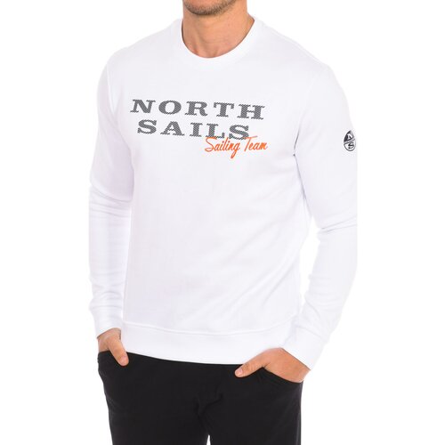 North Sails Puloverji 9022970-101 Bela Cene