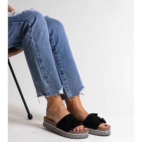 D/CEO Black sandals on a block heel Millo Cene