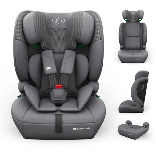 Kinderkraft autosjedalica Comfort Up 2 plus i-Size 9-36 kg (76-150 cm) bez Isofix-a, Grey Slike