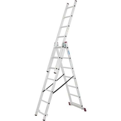 Krause corda trodelne aluminijumske merdevine 3x7 - 4/2m Cene