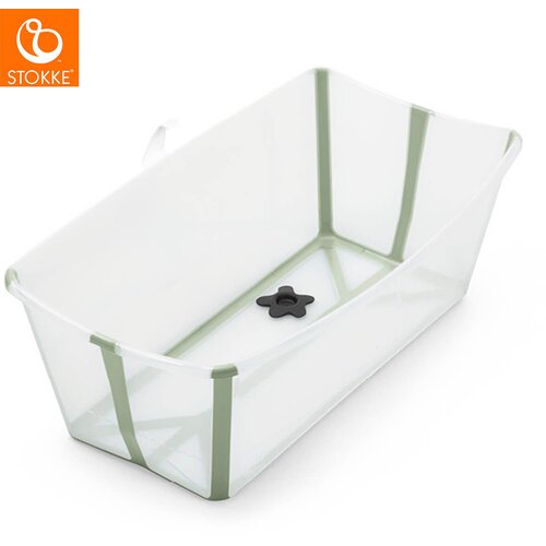 Stokke flexi bath (sklopiva kadica) - transparent green ( 531910 ) Cene