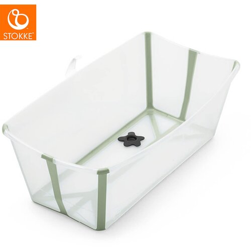 Stokke kad Flexi bath transparent green Cene