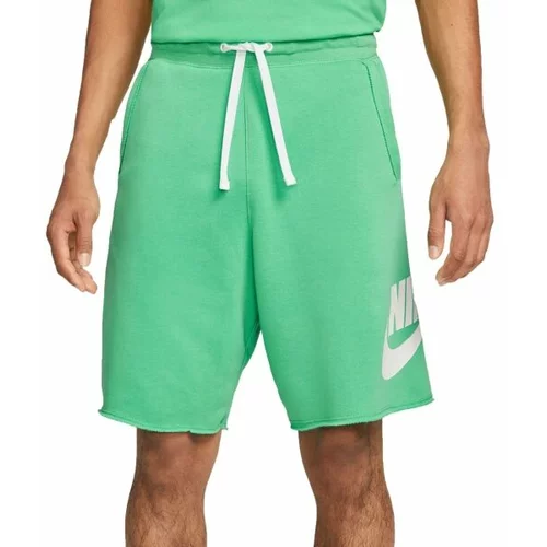 Nike CLUB ALUMNI HBR FT SHORT Muške kratke hlače, svijetlo zelena, veličina