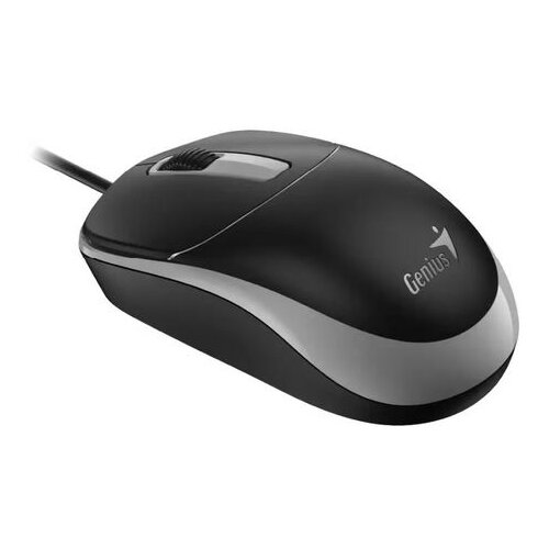 Genius mi&amp;scaron; DX-123, usb,optički, 1200 dpi, 3 tipke, crno-sivi Slike