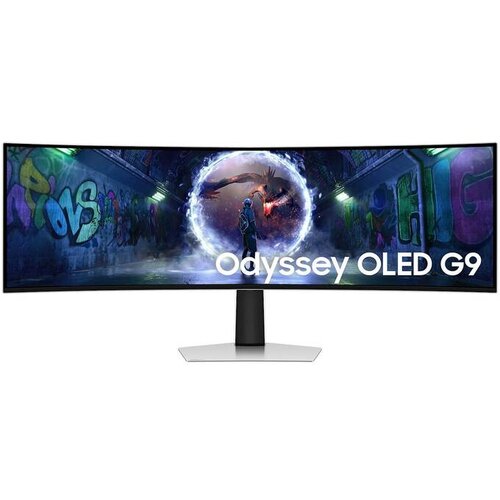 Samsung Monitor 49 OLED G93SD Odyssey G9 ukrivljen, 5120x1440, HDMI, DP, Micro HDMI, USB, 240Hz LS49DG934SUXEN Cene